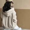 Girls' fleece hoodie jacket 2024 Autumn/Winter new style for children and middle-aged kids autumn/Winter stylish thickened hooded top Application Scenario